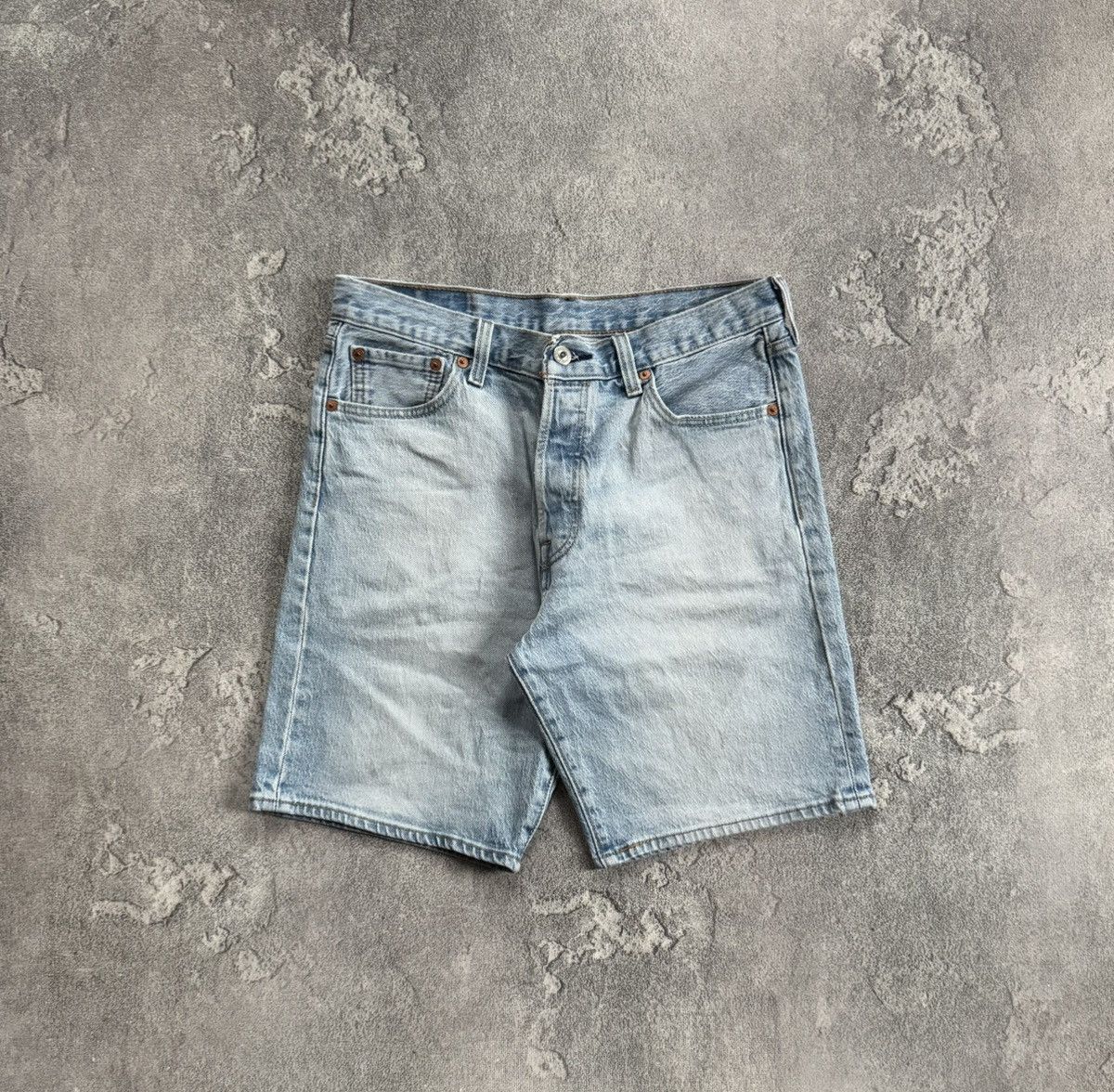 Levi's Levi’s 501 W30 denim blue shorts 🩳 casual Levis Size US 30 / EU 46 - 6 Thumbnail