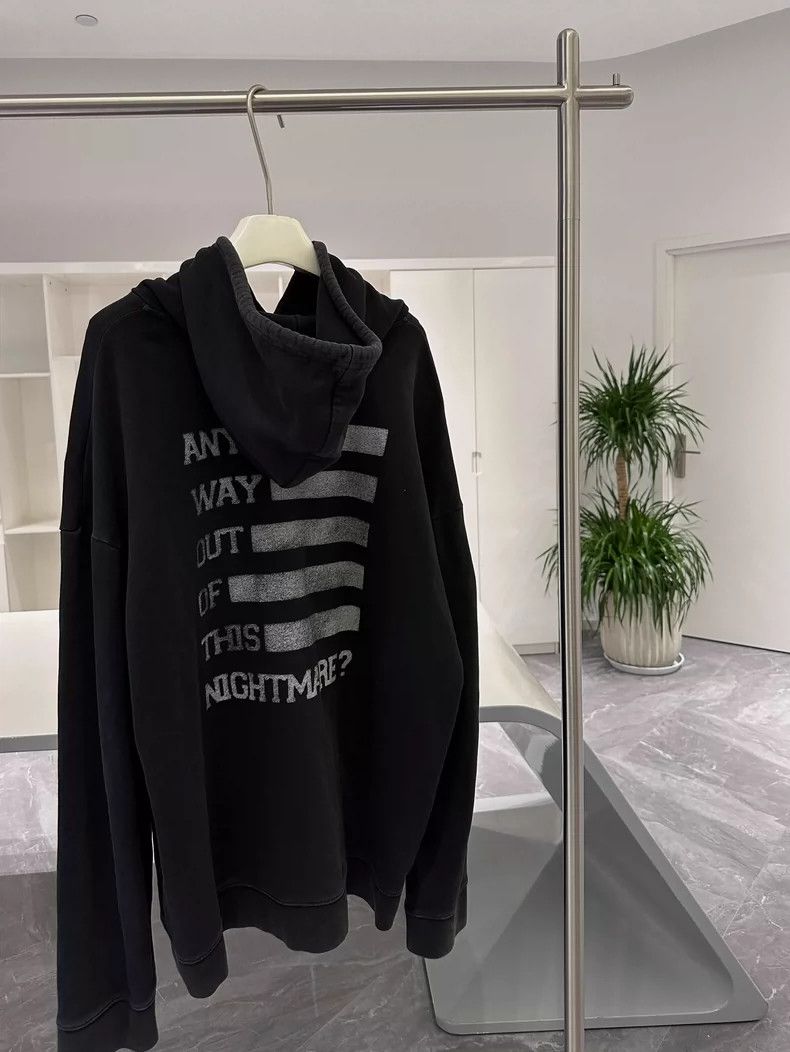 Raf Simons Any Way Out of This Nightmare Hoodie- DMC