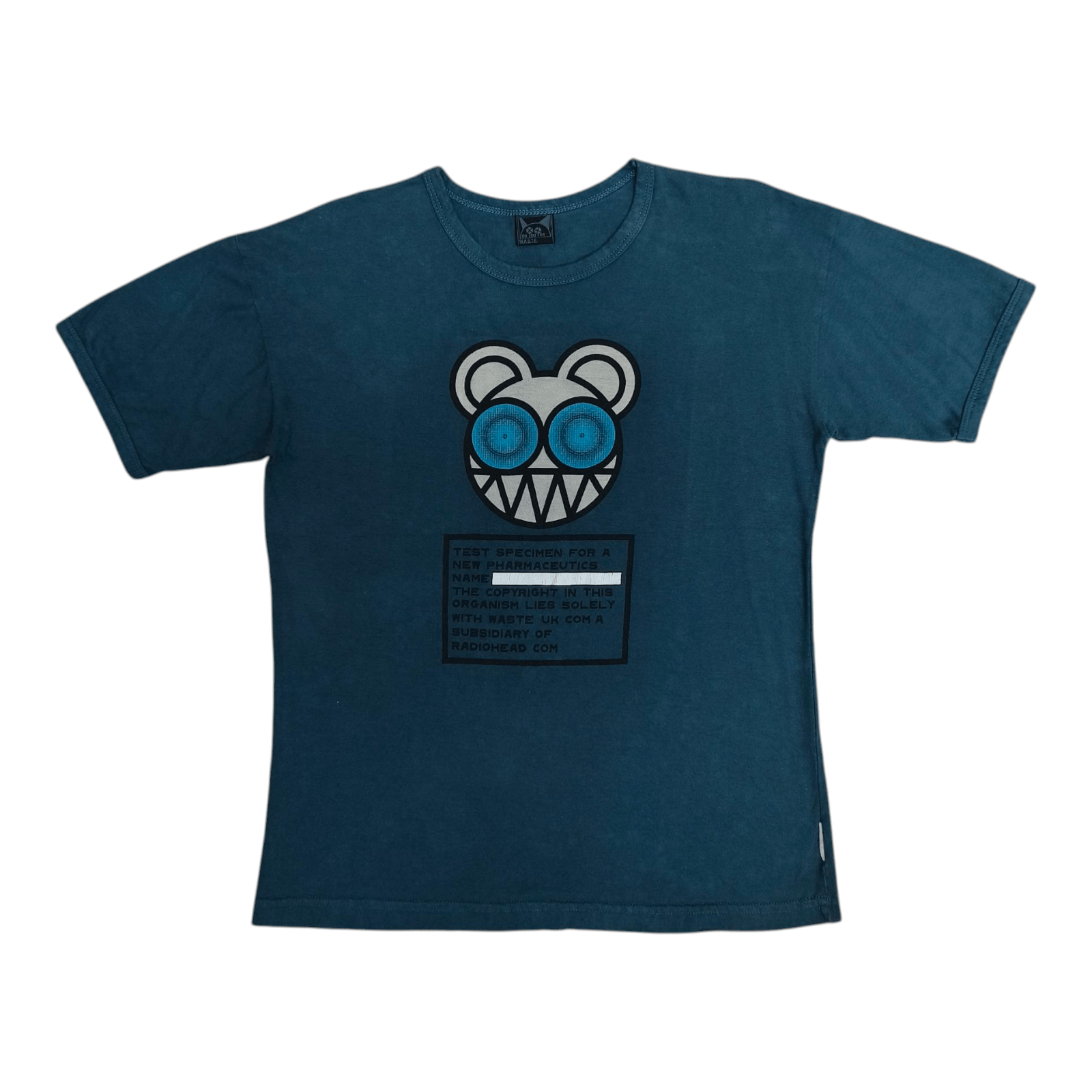Band Tees × Vintage Vintage Radiohead Waste 99.00.01 Sex Work Death Tee Size US M / EU 48-50 / 2 - 1 Thumbnail
