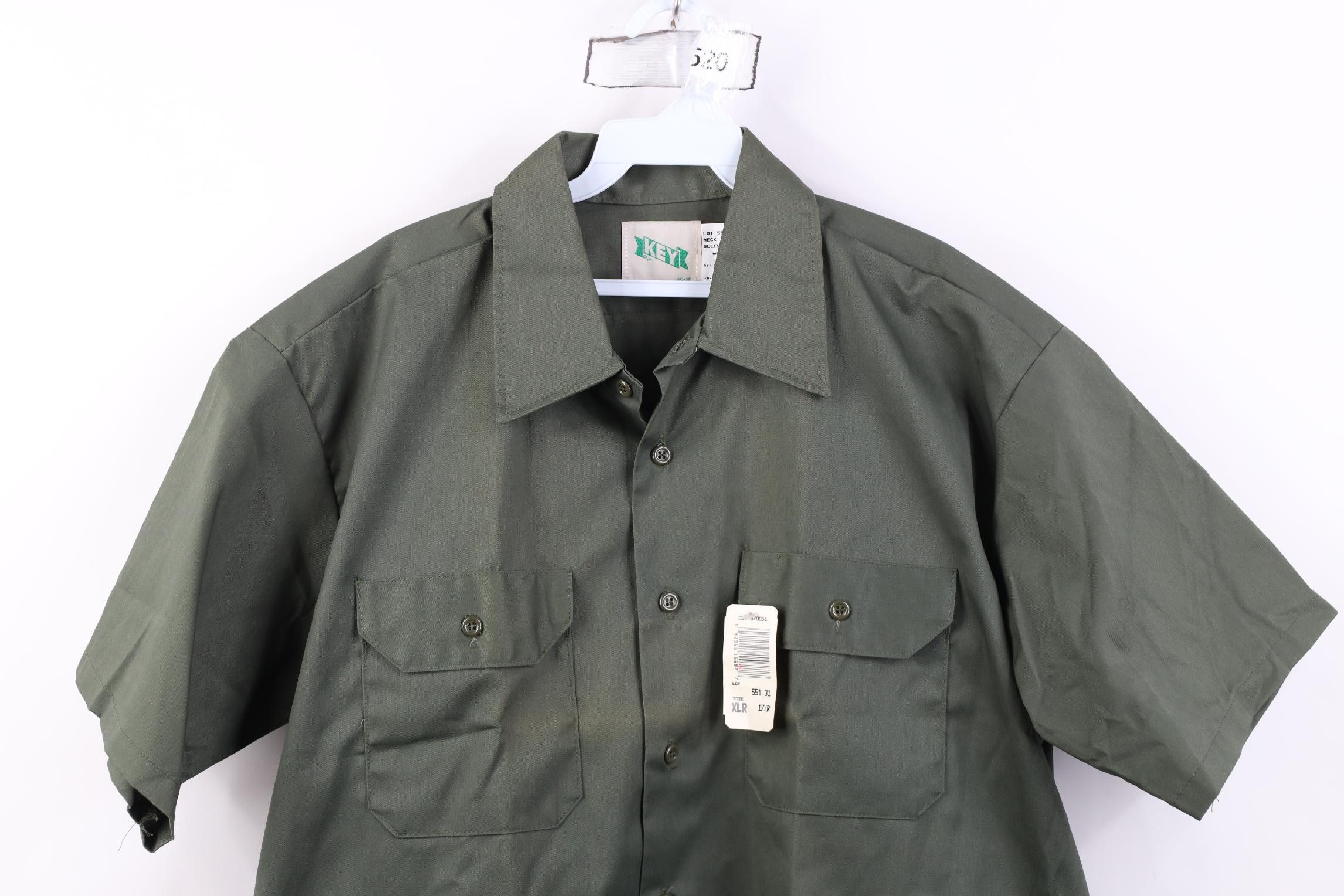 Vintage Deadstock Vintage 90s Streetwear Workwear Button Shirt USA Size US XL / EU 56 / 4 - 2 Thumbnail