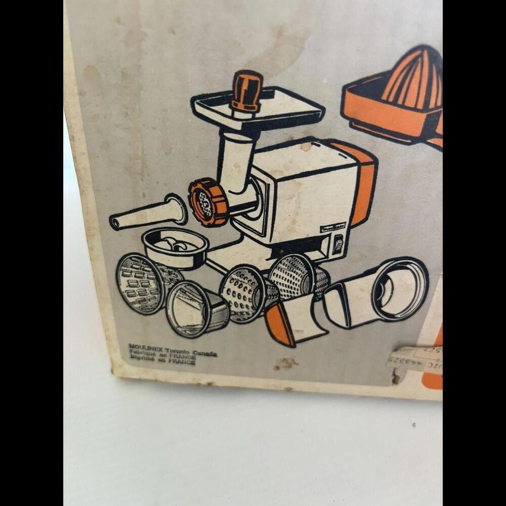 Designer Vintage Moulinex Charlotte Electric Meat Grinder Complete Size ONE SIZE - 4 Thumbnail