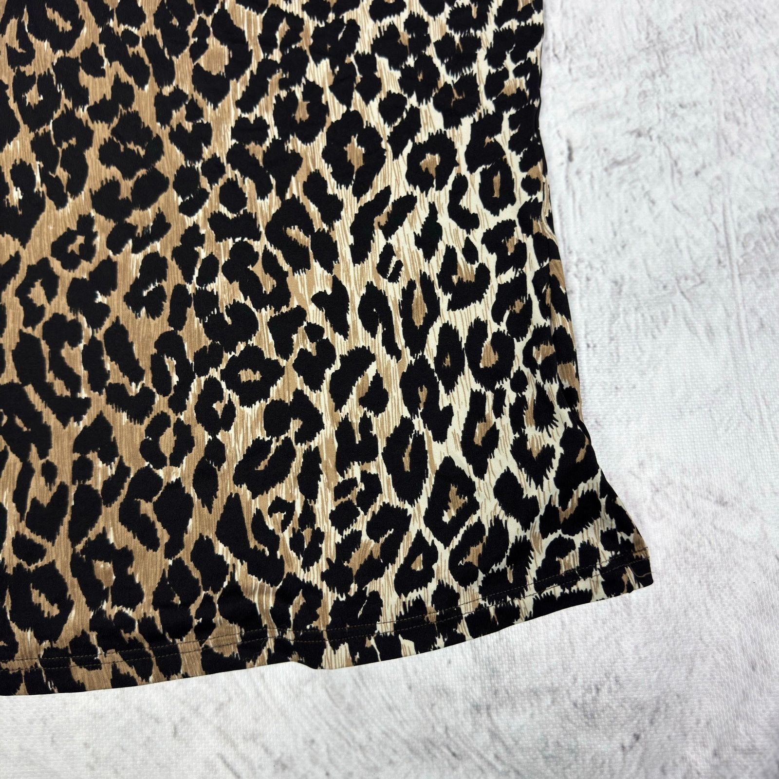 Dolce & Gabbana Dolce & Gabbana Women's Brown Black Leopard Pullover Top M Size M / US 6-8 / IT 42-44 - 6 Thumbnail