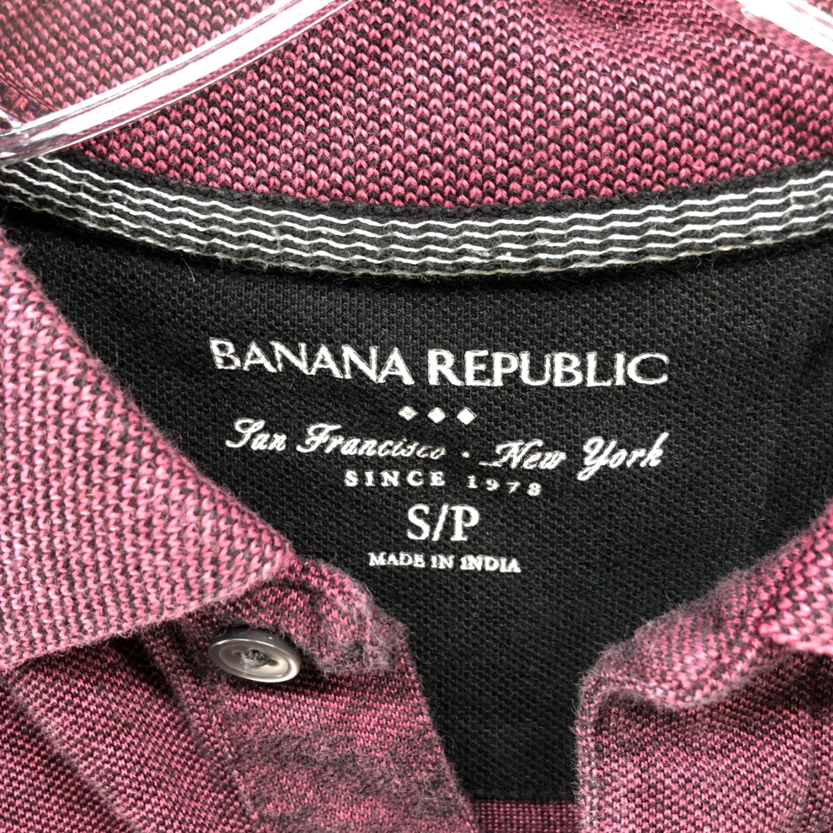 Banana Republic Banana Republic Polo Shirt Mens S Pink Short Sleeve Textured Cotton Polo Shirt Mens S Pink Short Sleeve Textured Cotton Size US S / EU 44-46 / 1 - 5 Thumbnail