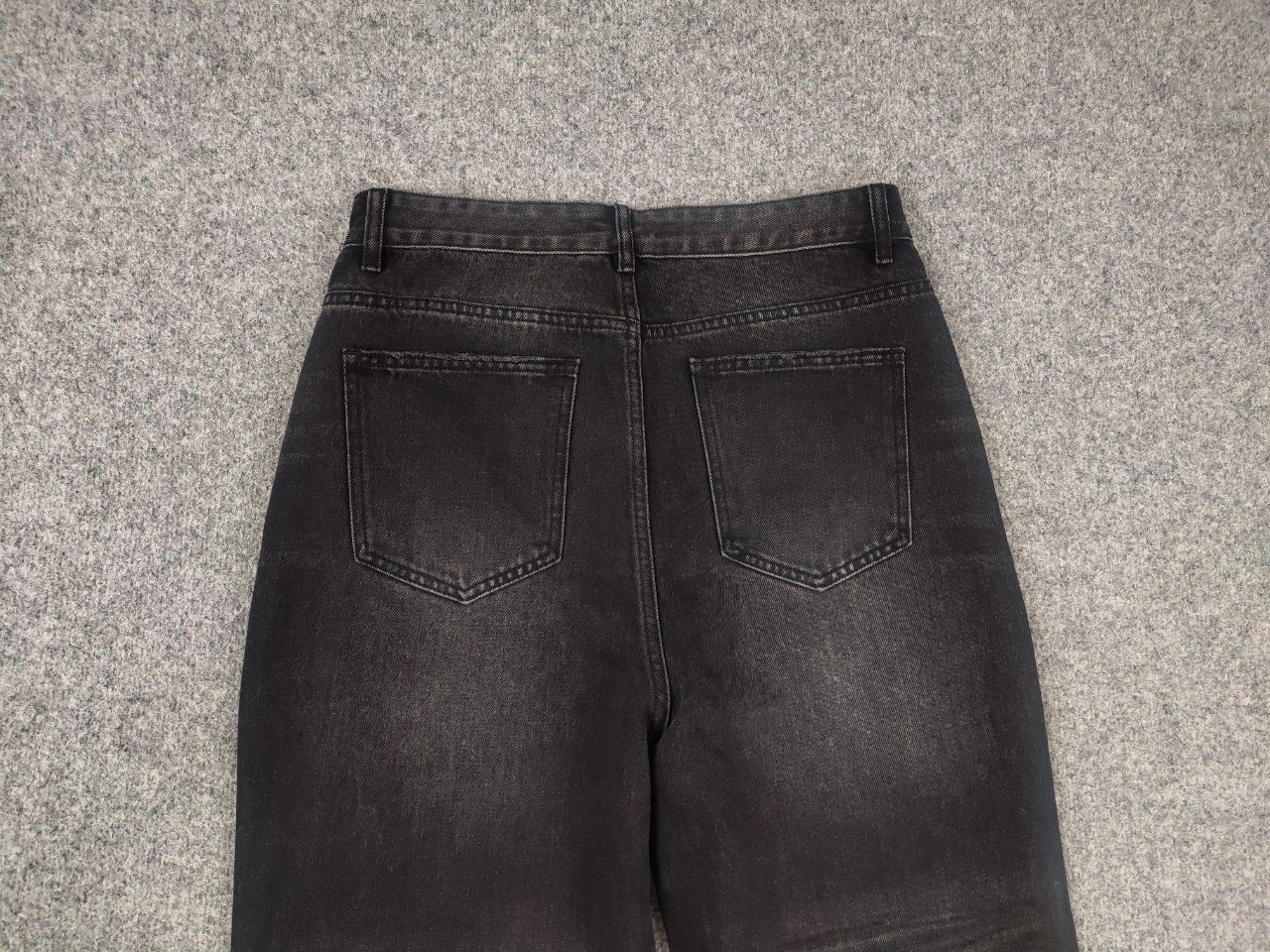 If Six Was Nine JC Official JCAESAR super baggy Black Denim Jeans LGB rick Size US 34 / EU 50 - 10 Thumbnail