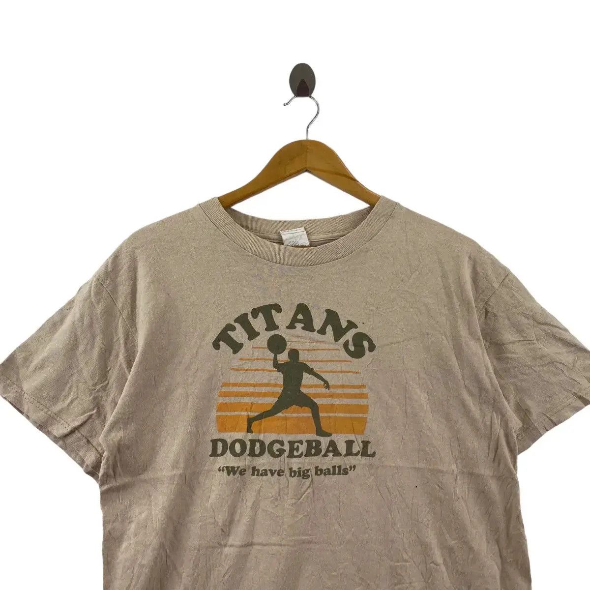 Vintage Vintage TITANS DOGEBALL We Have Big Balls Tee Shirt Size US M / EU 48-50 / 2 - 2 Thumbnail