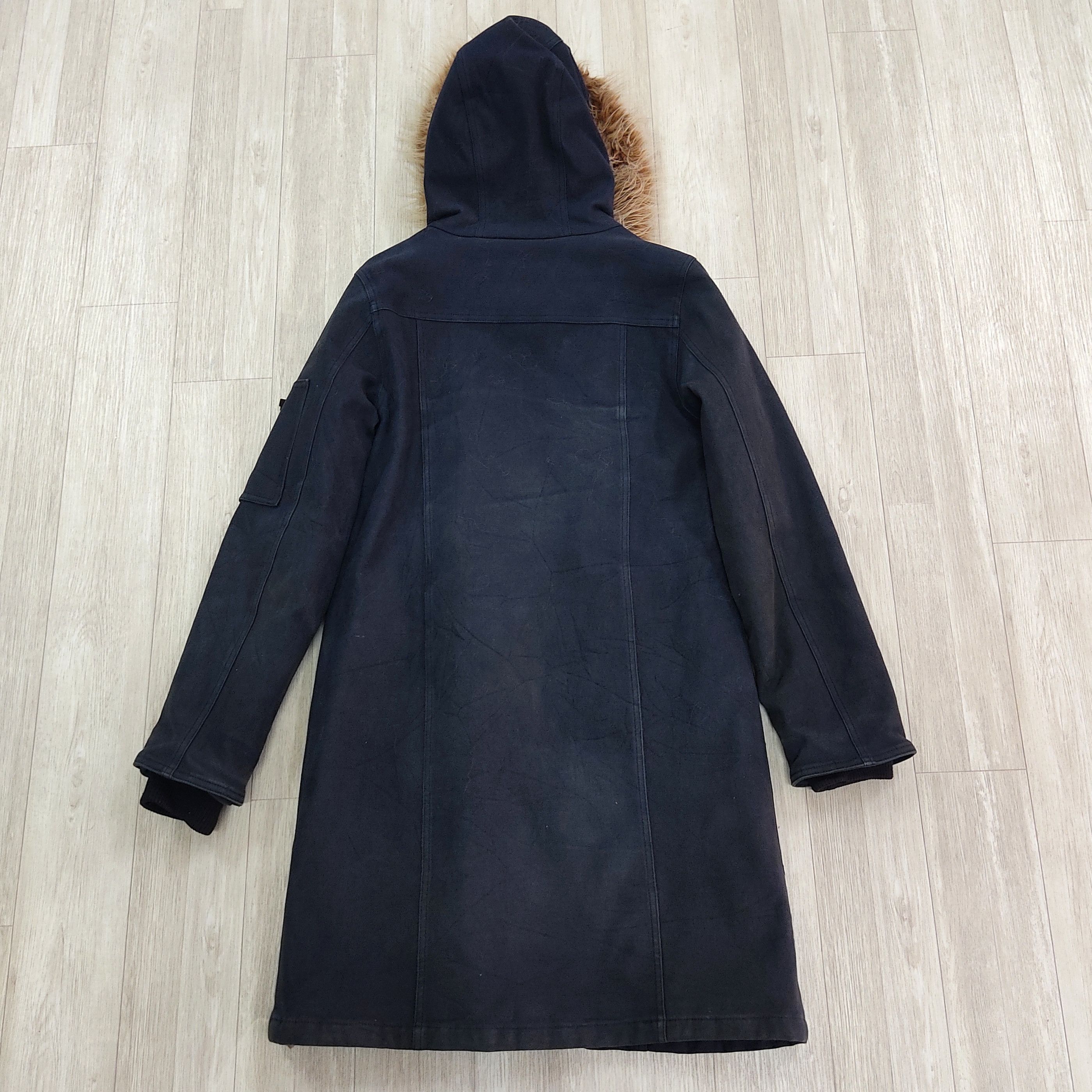 If Six Was Nine ALGONQUINS Racoon Fur Hooded Moleskins Parka Coat Size US XS / EU 42 / 0 - 17 Thumbnail