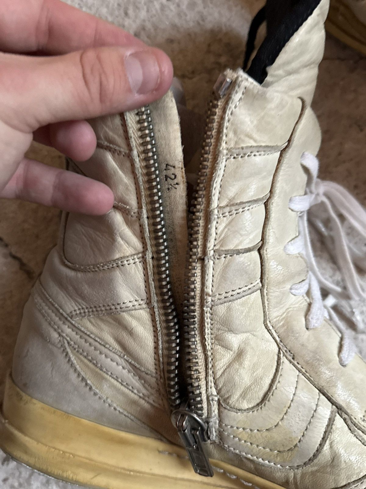 Rick Owens Rick Owens Milk Dunks 2009 Size US 9 / EU 42 - 18 Thumbnail