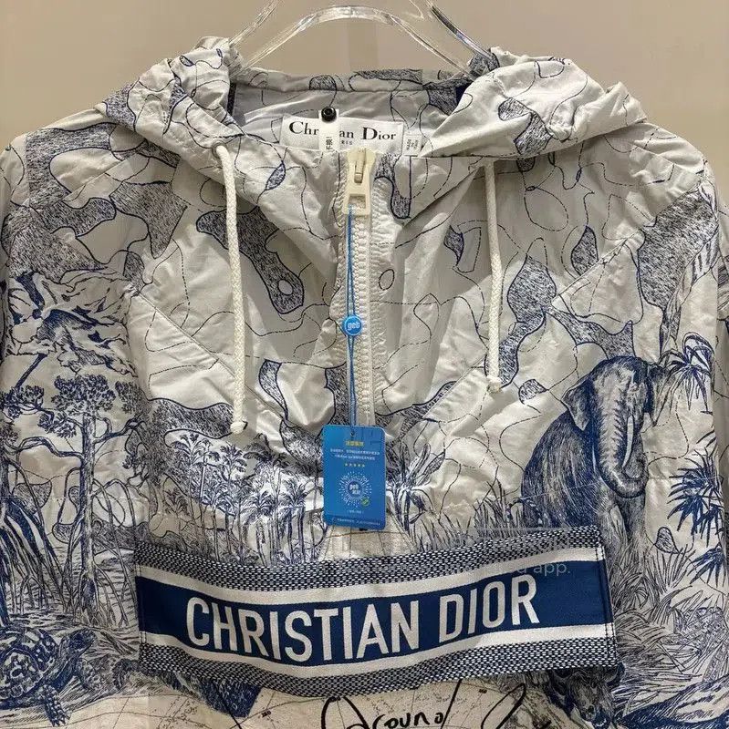 Dior Dior XS Spring Autumn Gray Women's Jacket . Size XS / US 0-2 / IT 36-38 - 2 Thumbnail