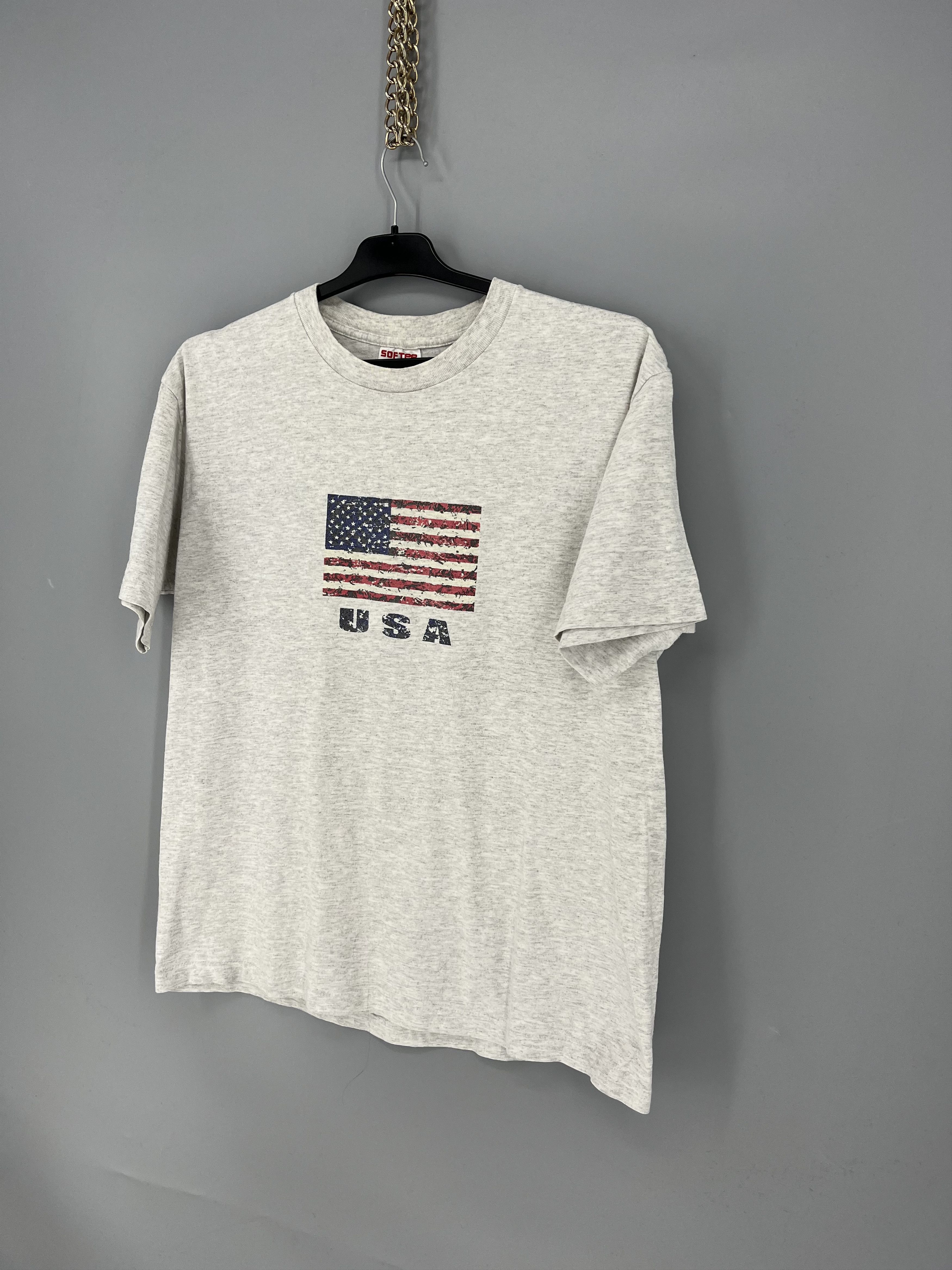 Vintage True Vintage Flag American 4th of July Shirt Single Stitch Size US L / EU 52-54 / 3 - 3 Thumbnail