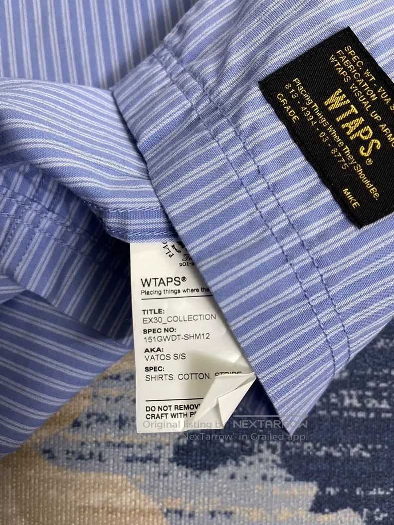 Wtaps Wtaps Grid Short Sleeve Size US M / EU 48-50 / 2 - 8 Thumbnail