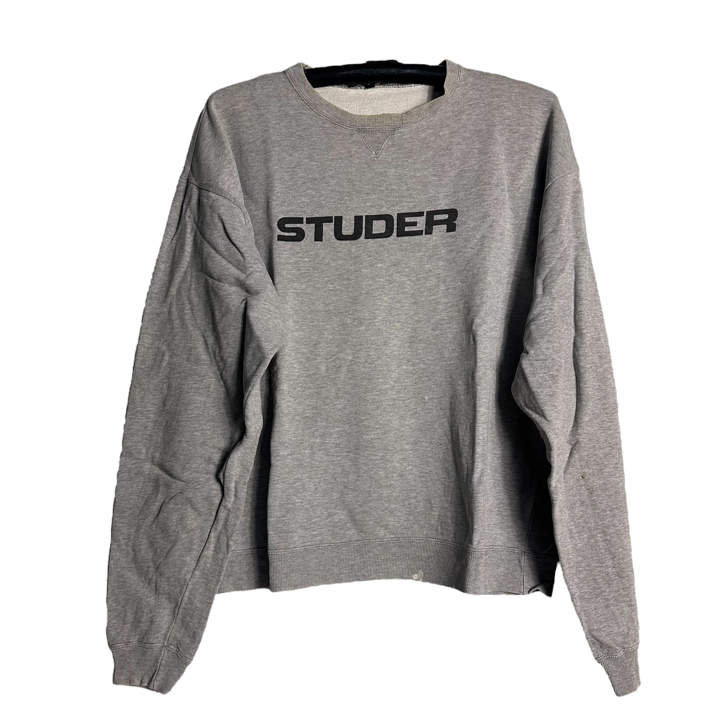 A.P.C. 🔥RARE🔥Vintage A.P.C. Studer Crewneck Sweatshirt Size US M / EU 48-50 / 2 - 1 Thumbnail