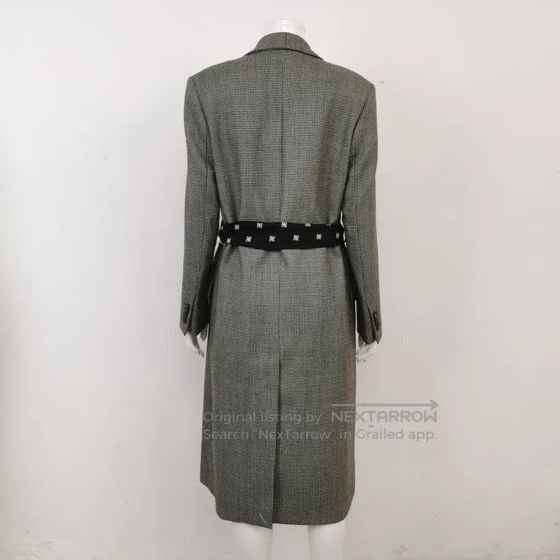Fendi Fendi Wool houndstooth belted coat Size XS / US 0-2 / IT 36-38 - 2 Thumbnail