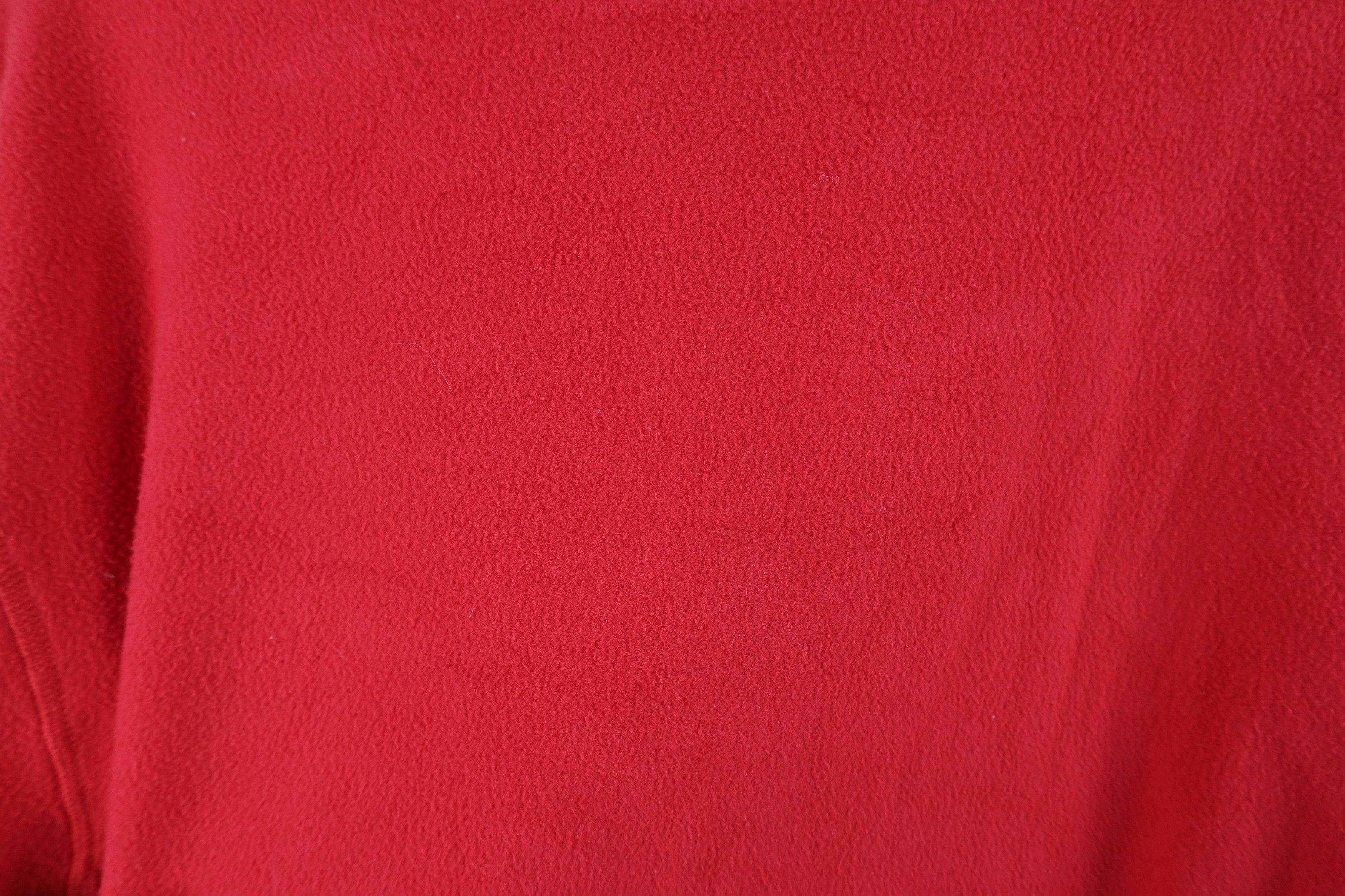The North Face The North Face Spell Half Zip Fleece Pullover Sweater Red Size US L / EU 52-54 / 3 - 11 Thumbnail