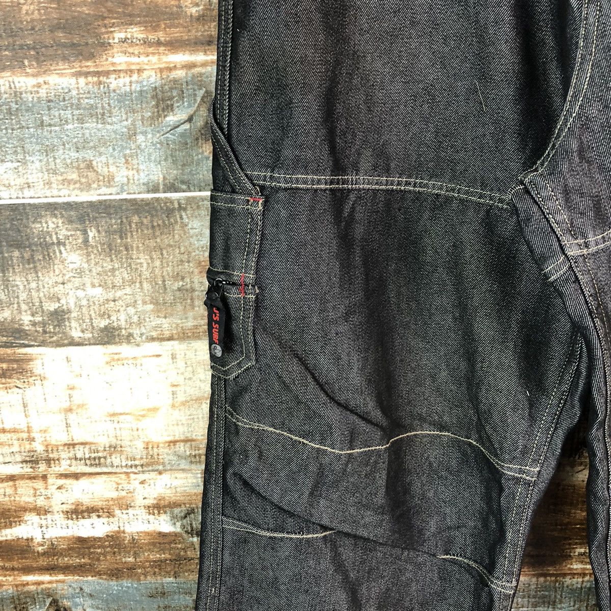 Chance The Rapper PJS Surf Black Cargo Multipocket utility Pants #A2523 Size US 34 / EU 50 - 9 Thumbnail