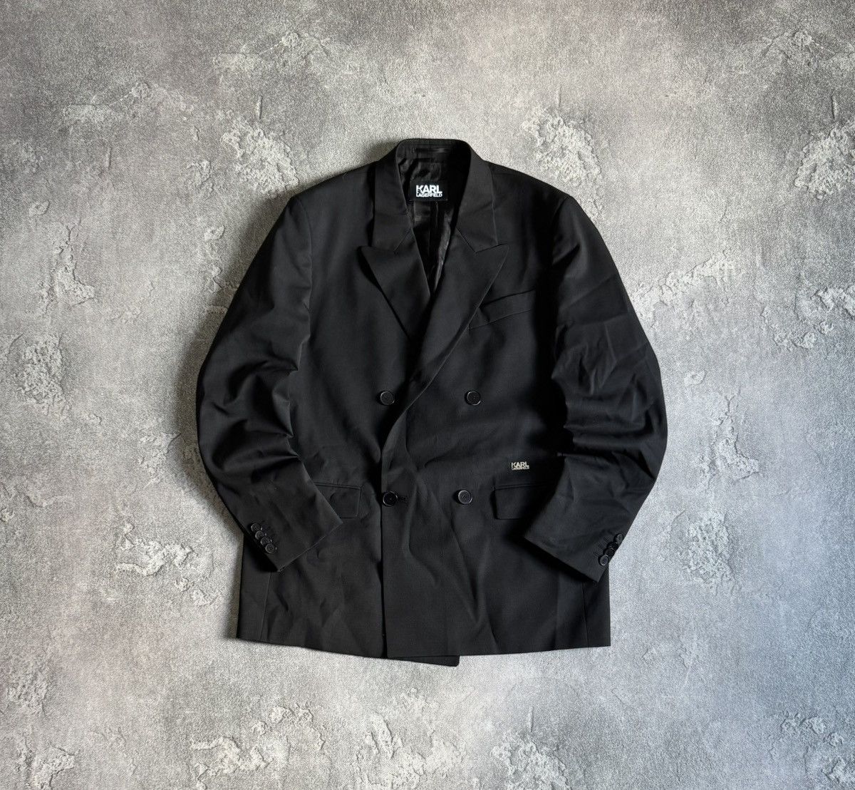 Karl Lagerfeld Karl Lagerfeld 54size double breasted button blazer jacket Size 54R - 1 Thumbnail