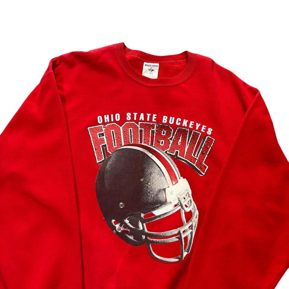 NFL × Vintage Vintage Ohio state buckeyes sweatshirt size: L Size US L / EU 52-54 / 3 - 3 Thumbnail