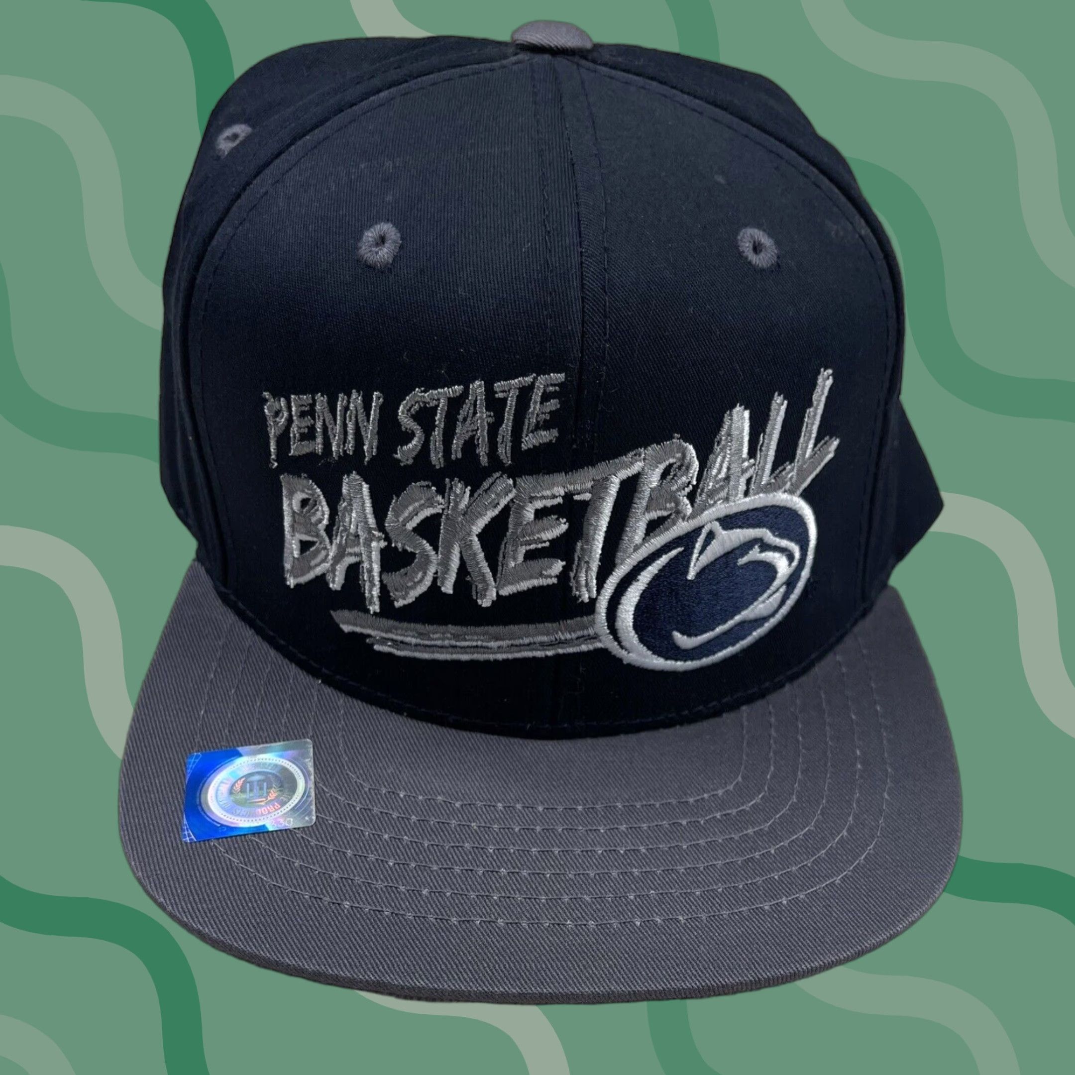 Top Of The World VINTAGE Top of the World Penn State Snapback Hat Basketball Nittany Lions One Size Blue Adjustable Mens Size US M / EU 48-50 / 2 - 1 Thumbnail