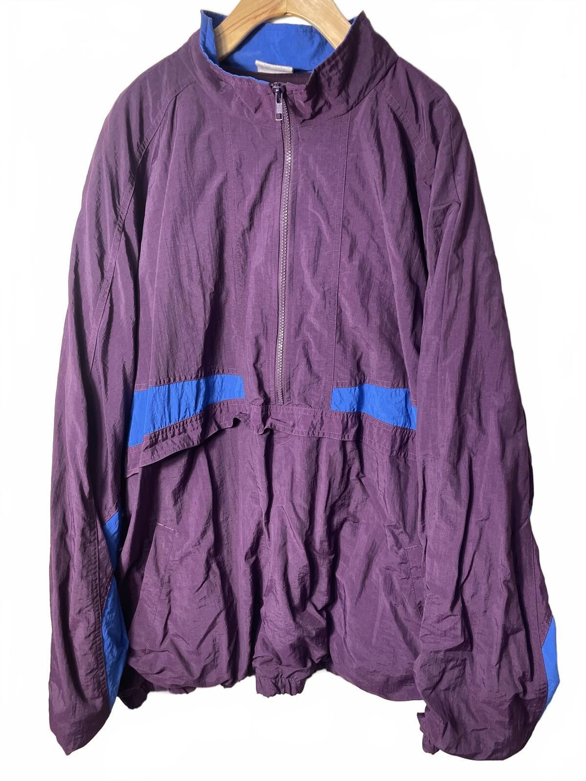 Other Cheetah Mervyns Jacket Mens XXL Purple Blue Nylon VTG Retro Size US XXL / EU 58 / 5 - 1 Thumbnail