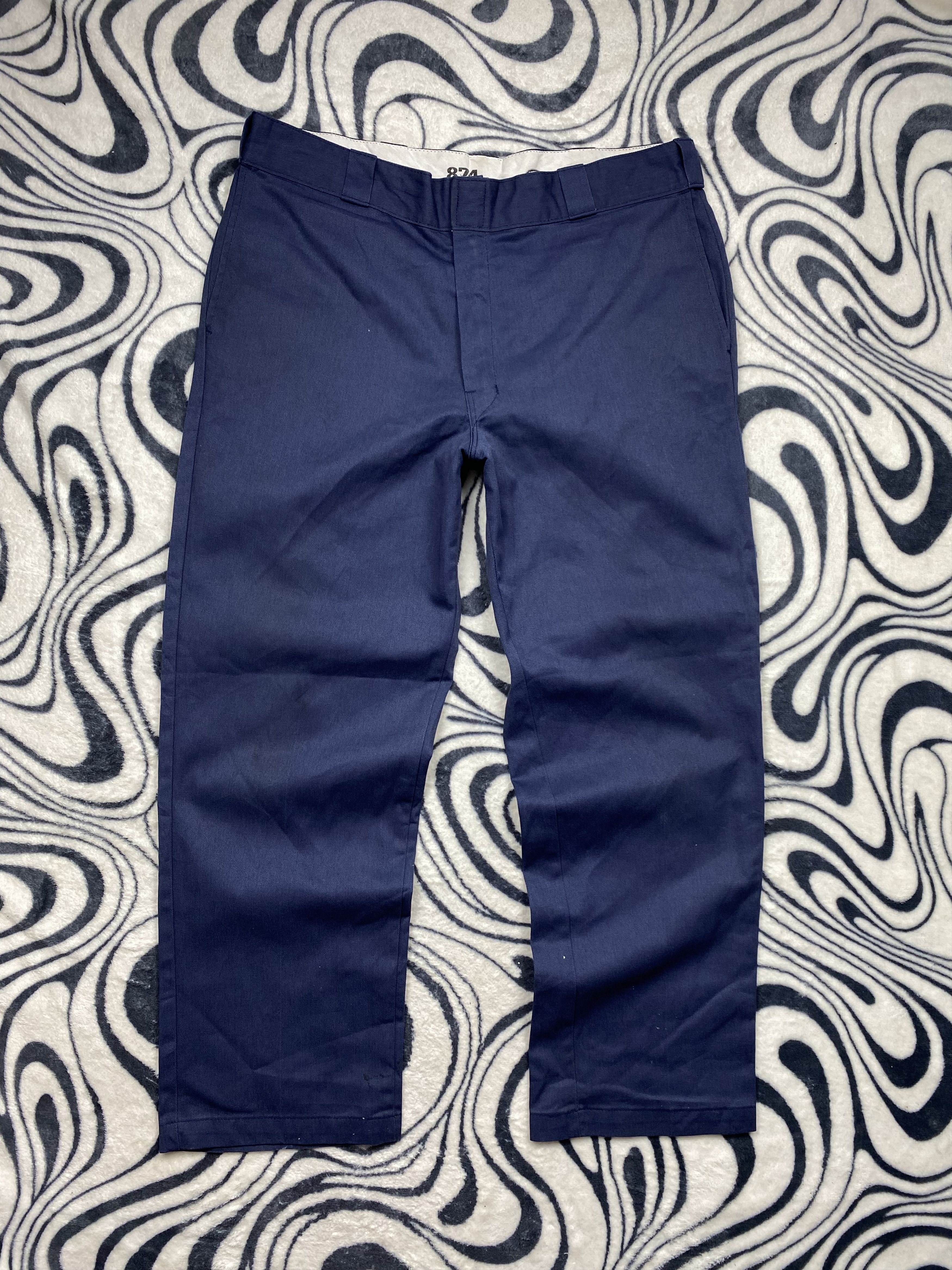 Dickies Dickies 874 Vintage Mens Chino Pants Y2K Workwear Size US 38 / EU 54 - 3 Thumbnail