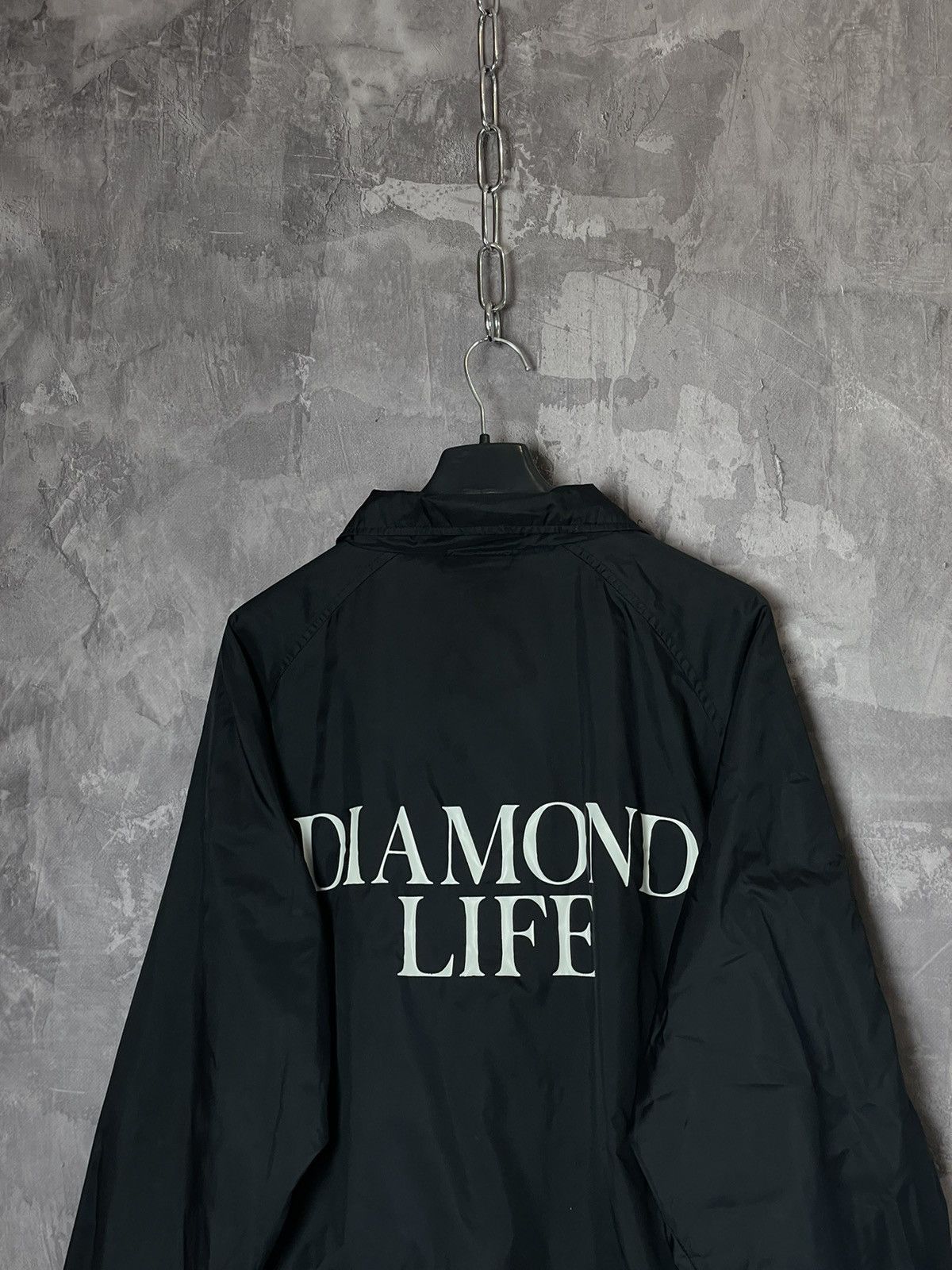 Diamond Supply Co. × Vintage Diamond Supply Co OG Script Coach Jacket Windbreaker New DS Size US M / EU 48-50 / 2 - 11 Thumbnail