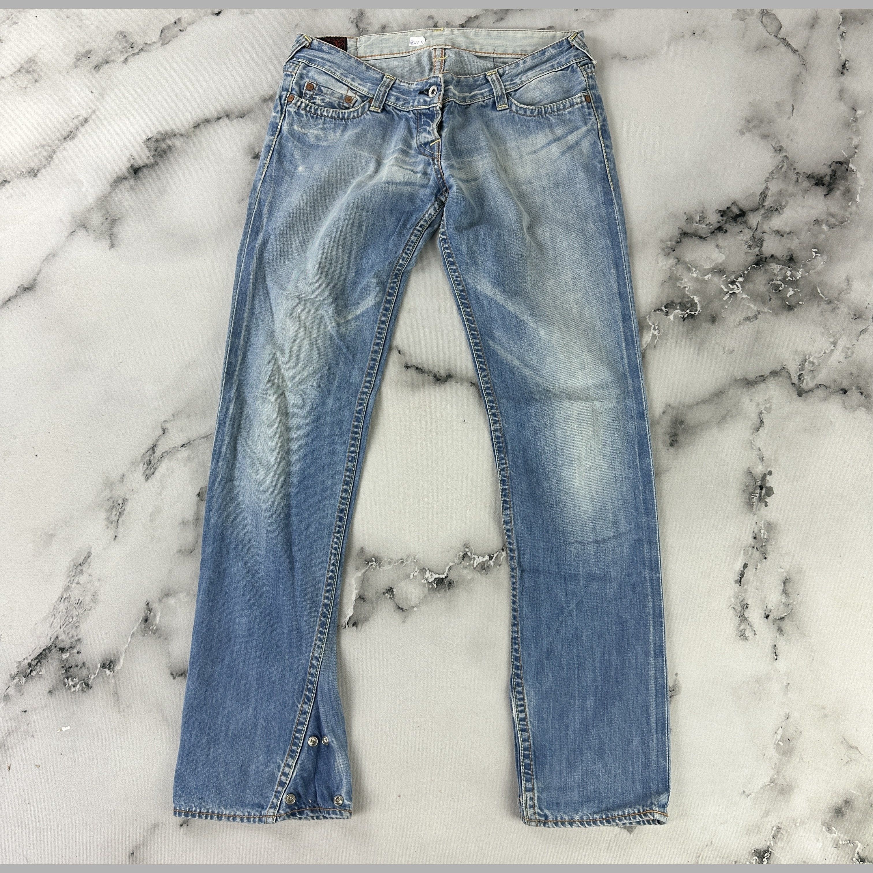 Evisu Jeans Evisu Zip Tasche Retro – W30 Size US 30 / EU 46 - 1 Thumbnail