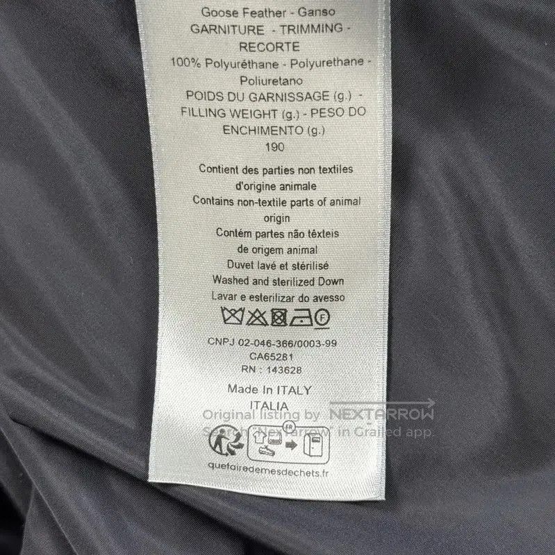Dior Dior Men's Black Puffer Jacket . Size US M / EU 48-50 / 2 - 5 Thumbnail