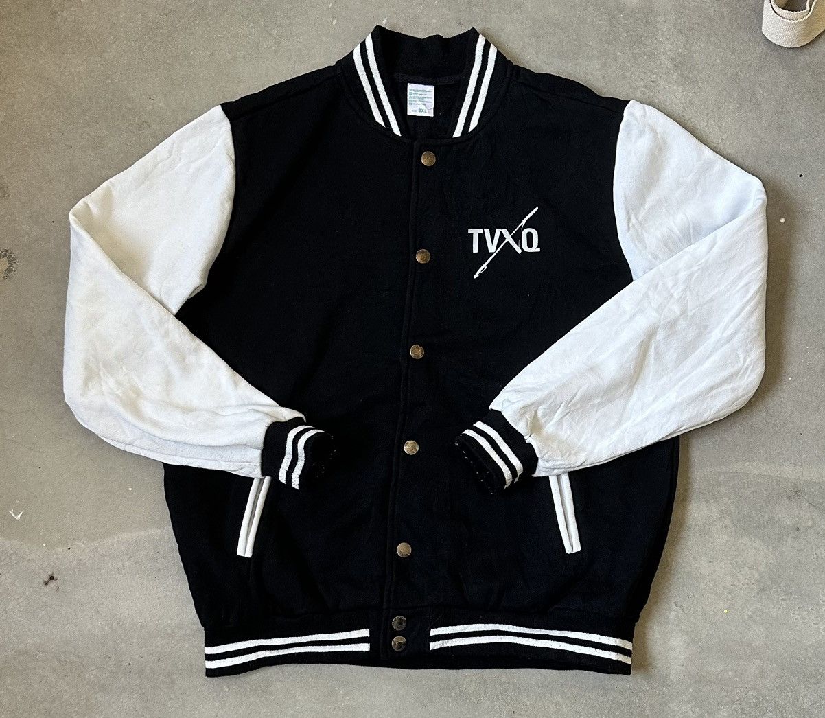 Japanese Brand TVXQ YUNHO VARSITY JACKET Size US L / EU 52-54 / 3 - 1 Thumbnail