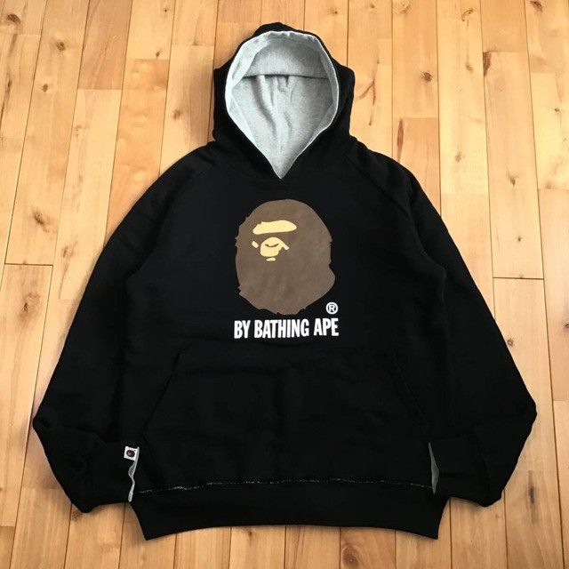 Bape × Nigo 🔥Reversible🔥 BAPE LOGO Pullover hoodie a bathing ape NIGO Size US L / EU 52-54 / 3 - 4 Thumbnail