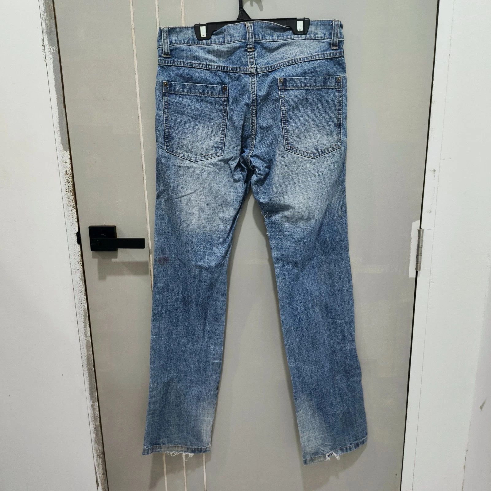 PPFM PPFM Faded Denim Jeans Distressed Y2K Streetwear Size US 34 / EU 50 - 2 Thumbnail