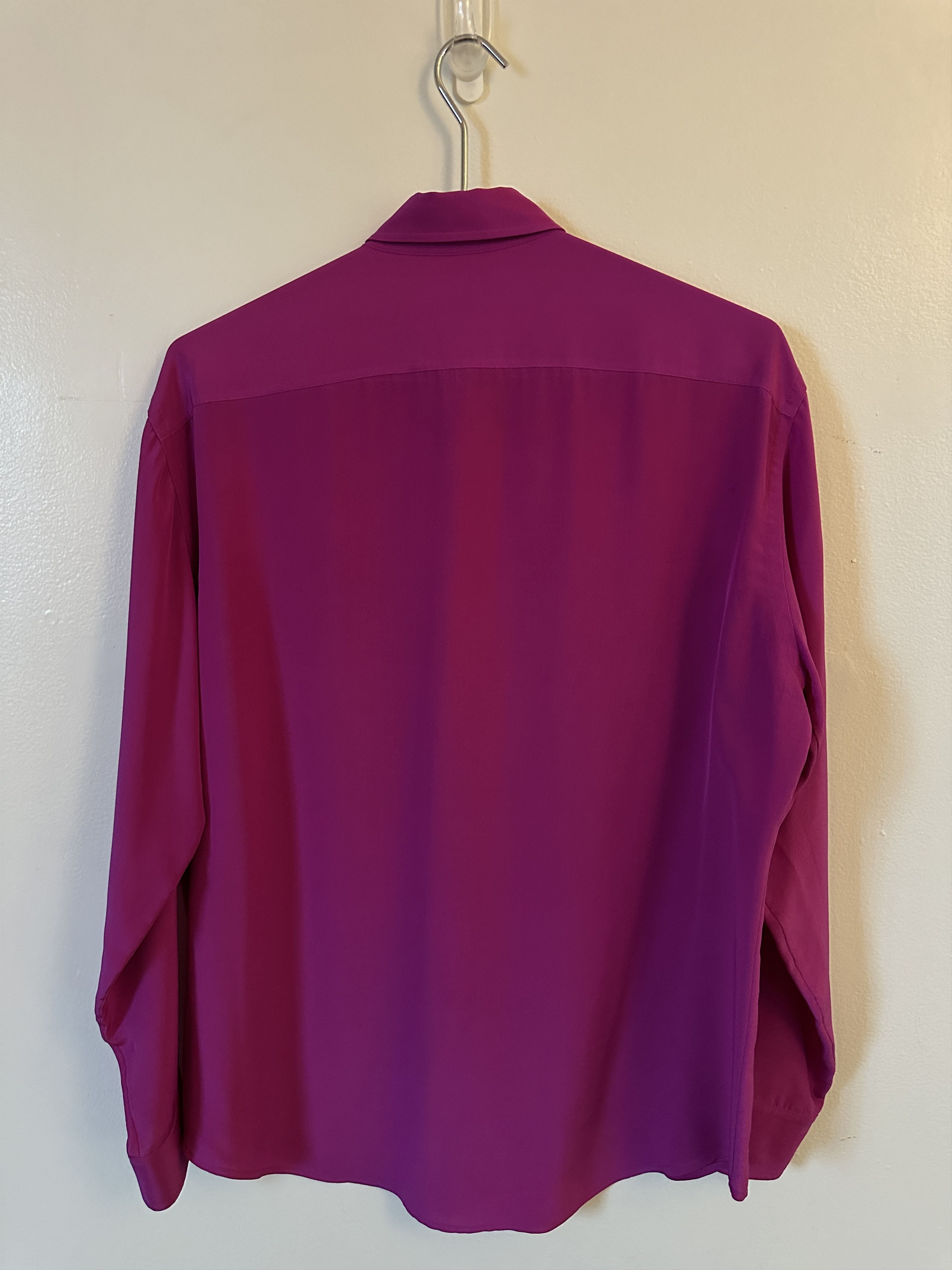 Ralph Lauren Black Label Silk Pink Shirt Size US M / EU 48-50 / 2 - 2 Thumbnail