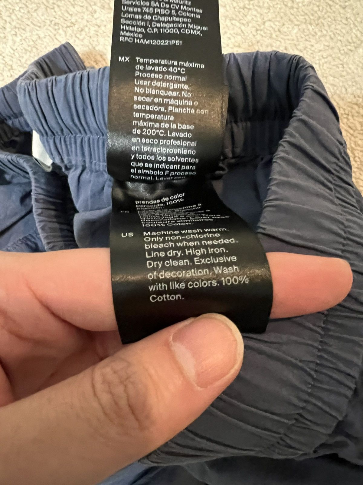 Cos XS Cos Lightweight Trouser Pants Size US 26 / EU 42 - 4 Thumbnail