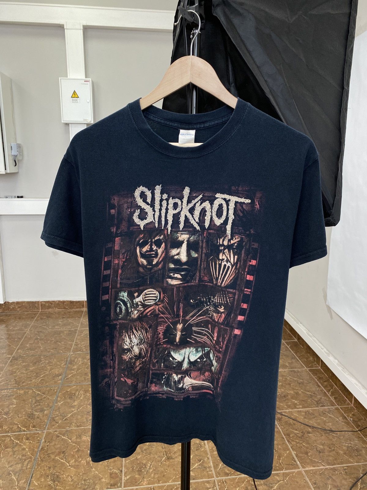 Slipknot 🇺🇸 Vintage Y2K Slipknot Rock Band T-Shirt Rare Retro Hype Size US M / EU 48-50 / 2 - 1 Thumbnail
