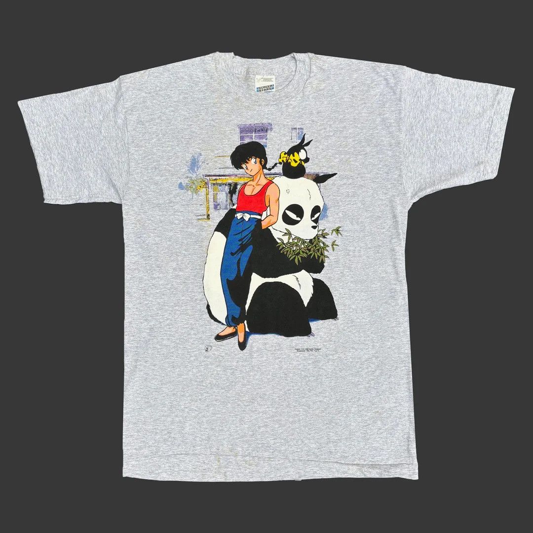 Vintage Ranma 1/2 1998 90s Vintage Anime Manga Rare Japan T-Shirt Size US L / EU 52-54 / 3 - 1 Thumbnail
