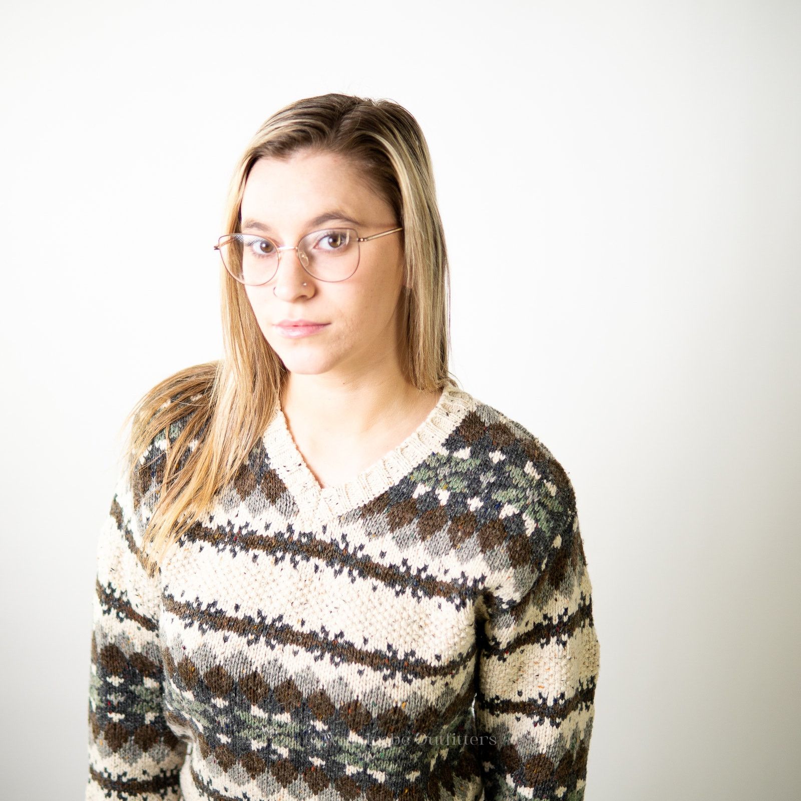Vintage Vintage 90’s Chunky Knit Reference Point Sweater - S Size S / US 4 / IT 40 - 4 Thumbnail