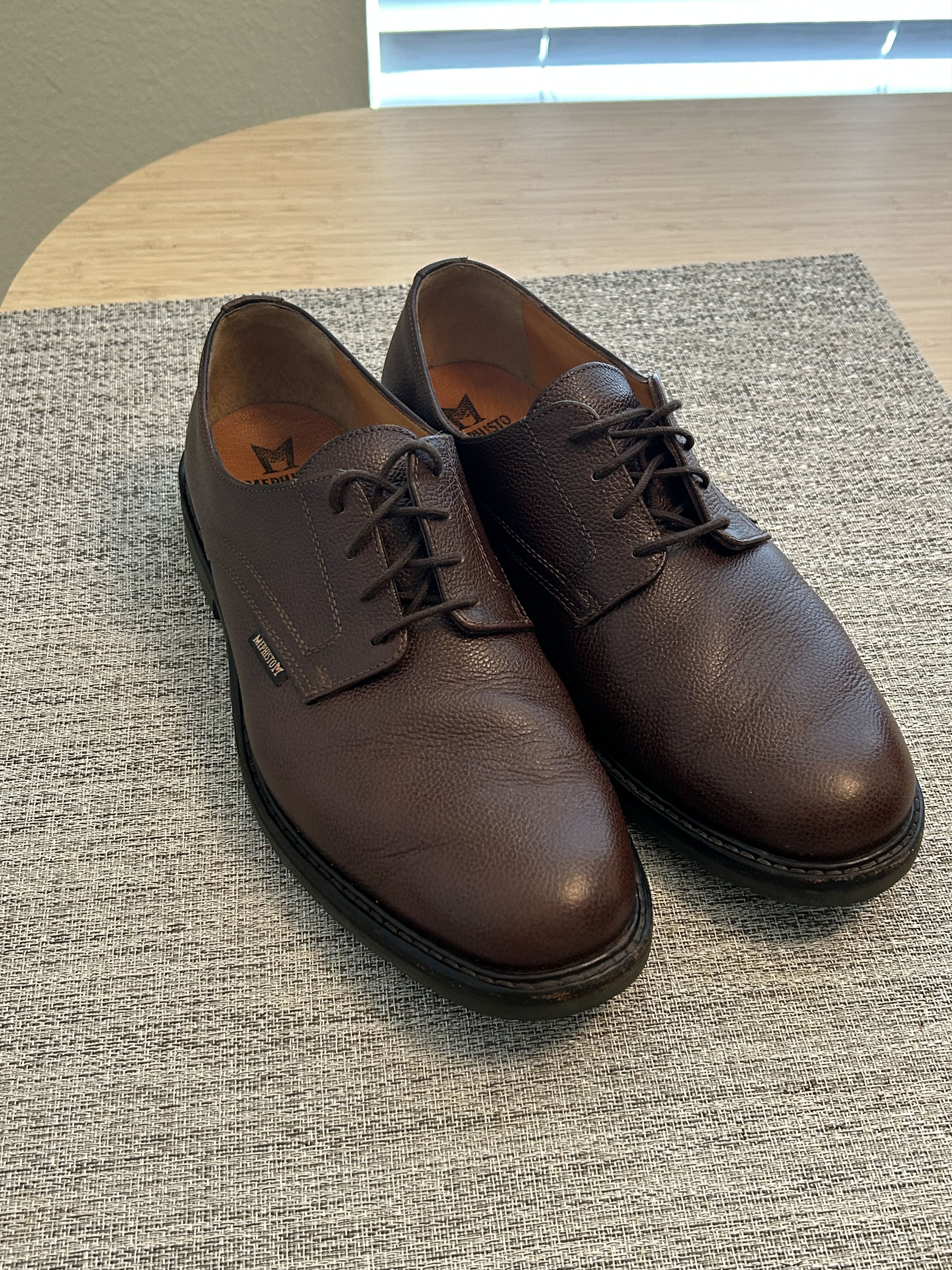 Mephisto Mephisto Marlon Leather Derby Sz 11 Size US 11 / EU 44 - 1 Thumbnail