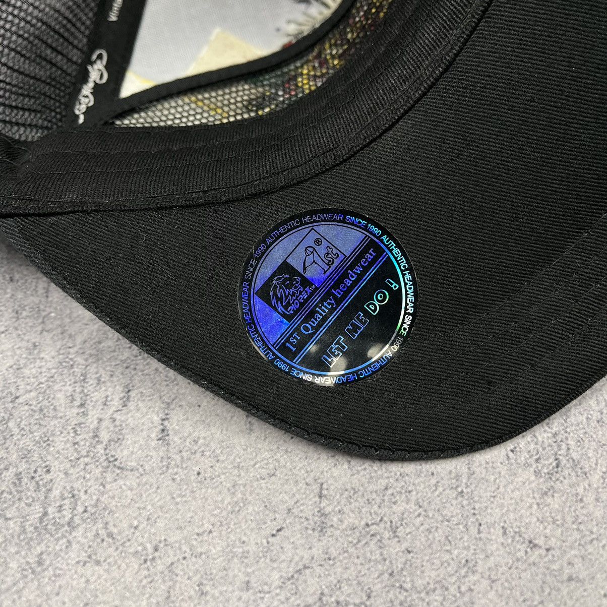 Ed Hardy × Vintage Vintage Ed Hardy rose tattoo y2k trucker cap 90’s Size ONE SIZE - 5 Thumbnail
