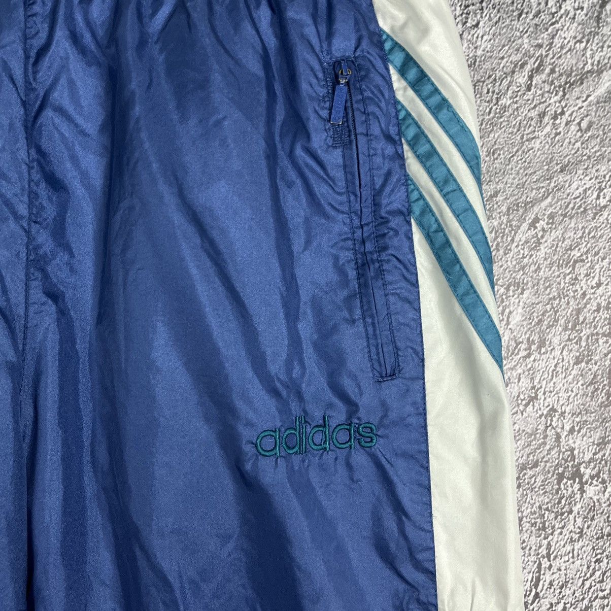 Adidas × Vintage 💧VINTAGE💧Adidas Parachute Sport Three Striped Nylon Pants Size US 36 / EU 52 - 5 Thumbnail