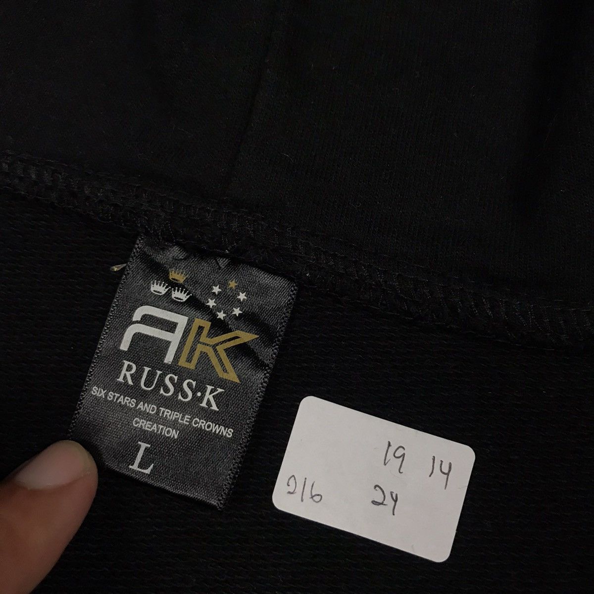 Japanese Brand RUSS.K BLACK VEST PUNK BLACK STYLE Size US S / EU 44-46 / 1 - 10 Thumbnail