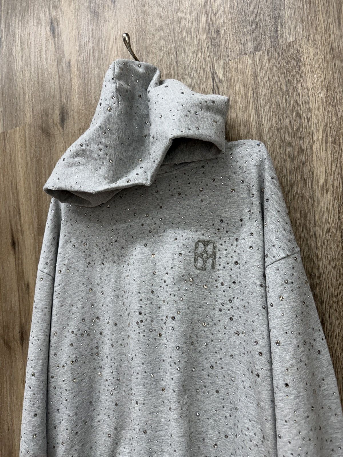 Birth of Royal Child Birth Royal Child Grey Crystal Hoodie Size US M / EU 48-50 / 2 - 3 Thumbnail