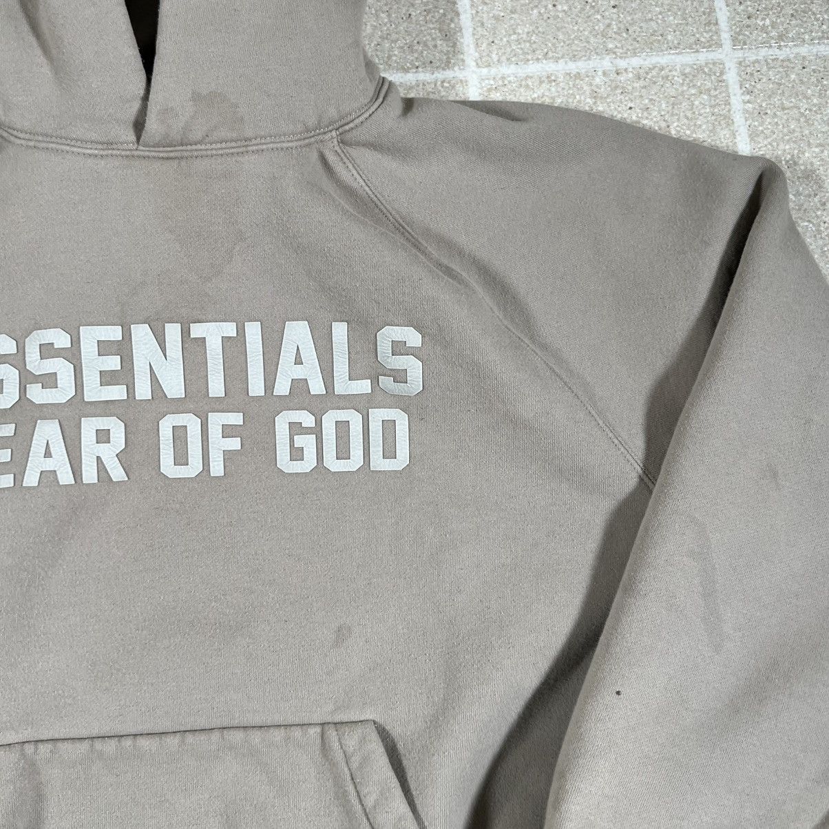 Essentials Fear of God Essentials Wood Hoodie Womens Size Small Size S / US 4 / IT 40 - 4 Thumbnail