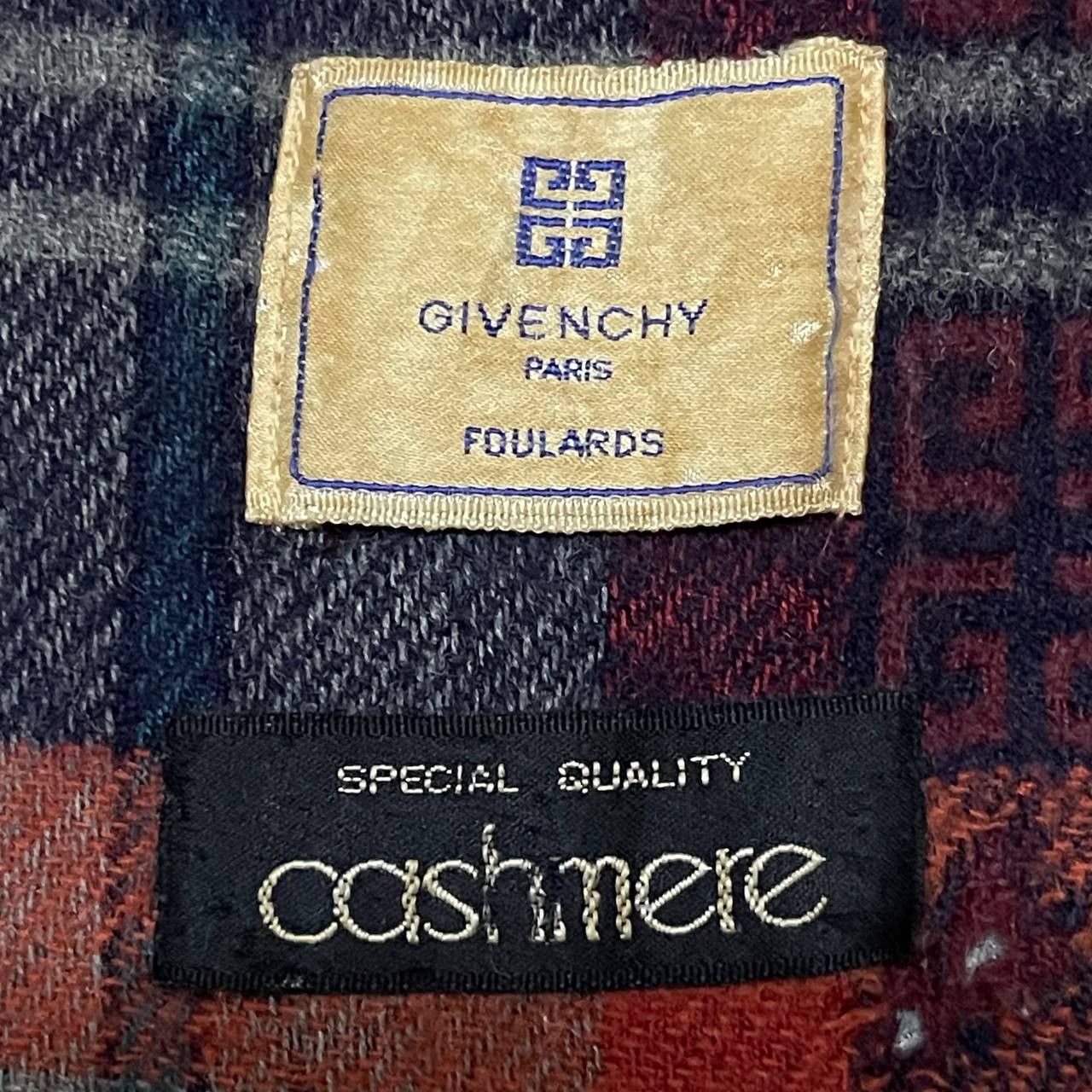Givenchy Vintage Givenchy Paris Cashmere Wool Scarf/Scarves Size ONE SIZE - 8 Thumbnail