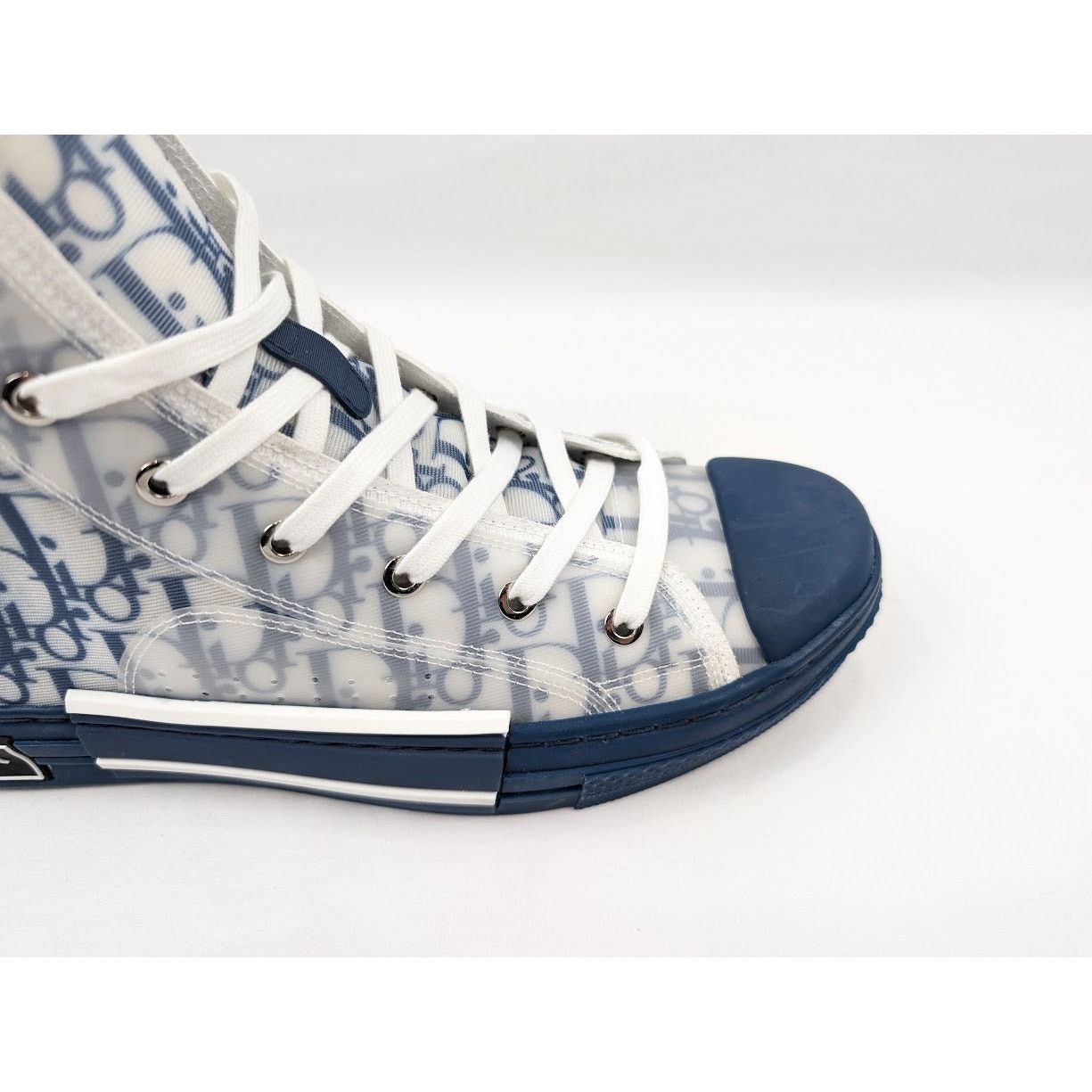 Dior o1rshd1 B23 HT Oblique Transparency in Blue Size US 12 / EU 45 - 4 Thumbnail