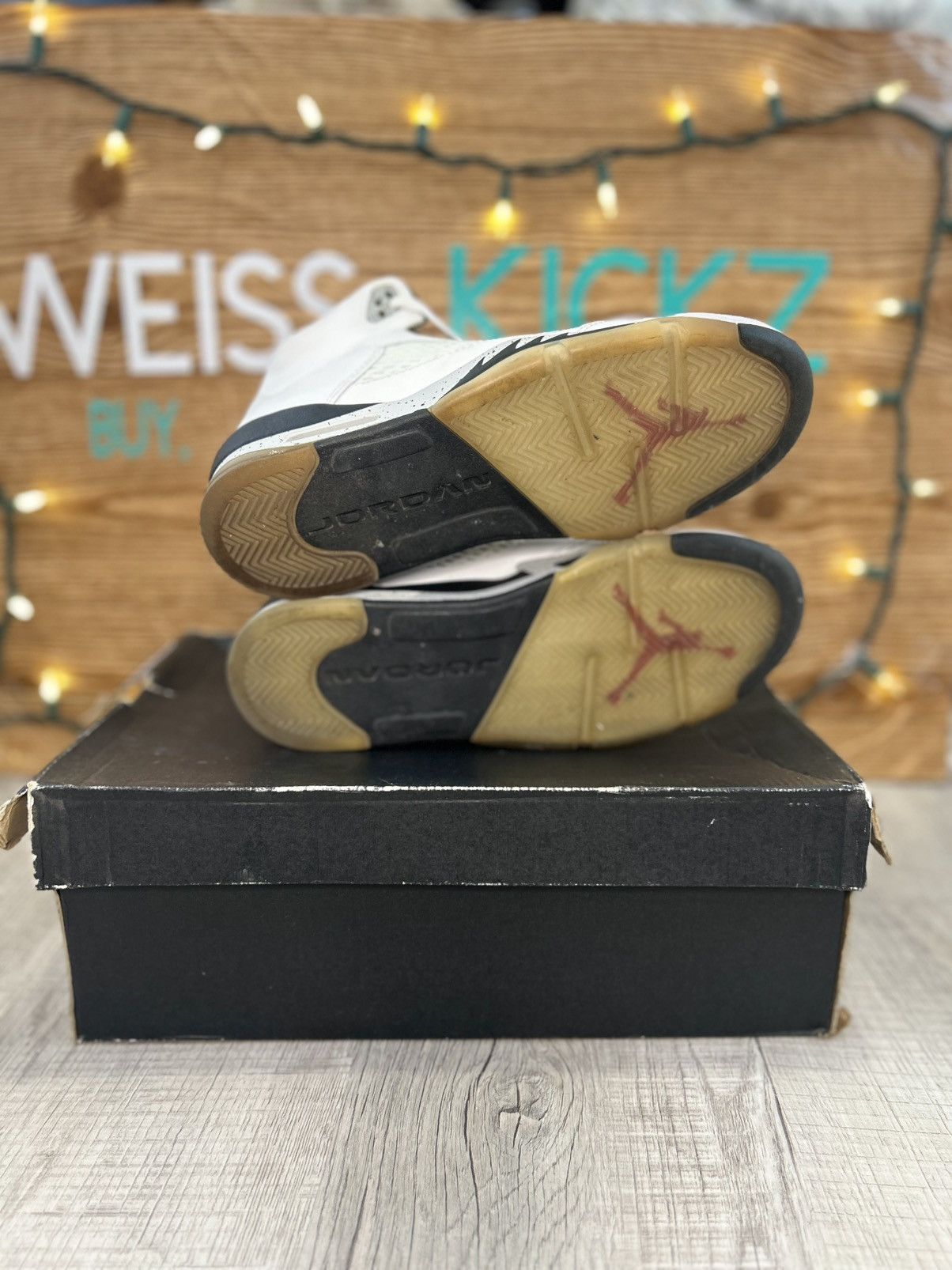 Jordan Brand Jordan 5 white cement Size US 6.5 / EU 39-40 - 7 Thumbnail