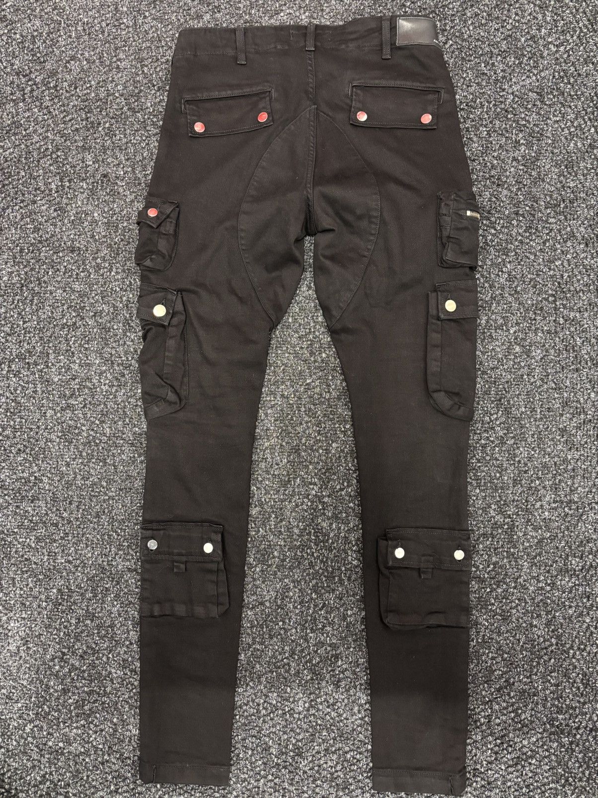 Amiri Amiri Tactical Cargo Slim-Fit Pants Black Size US 32 / EU 48 - 2 Thumbnail