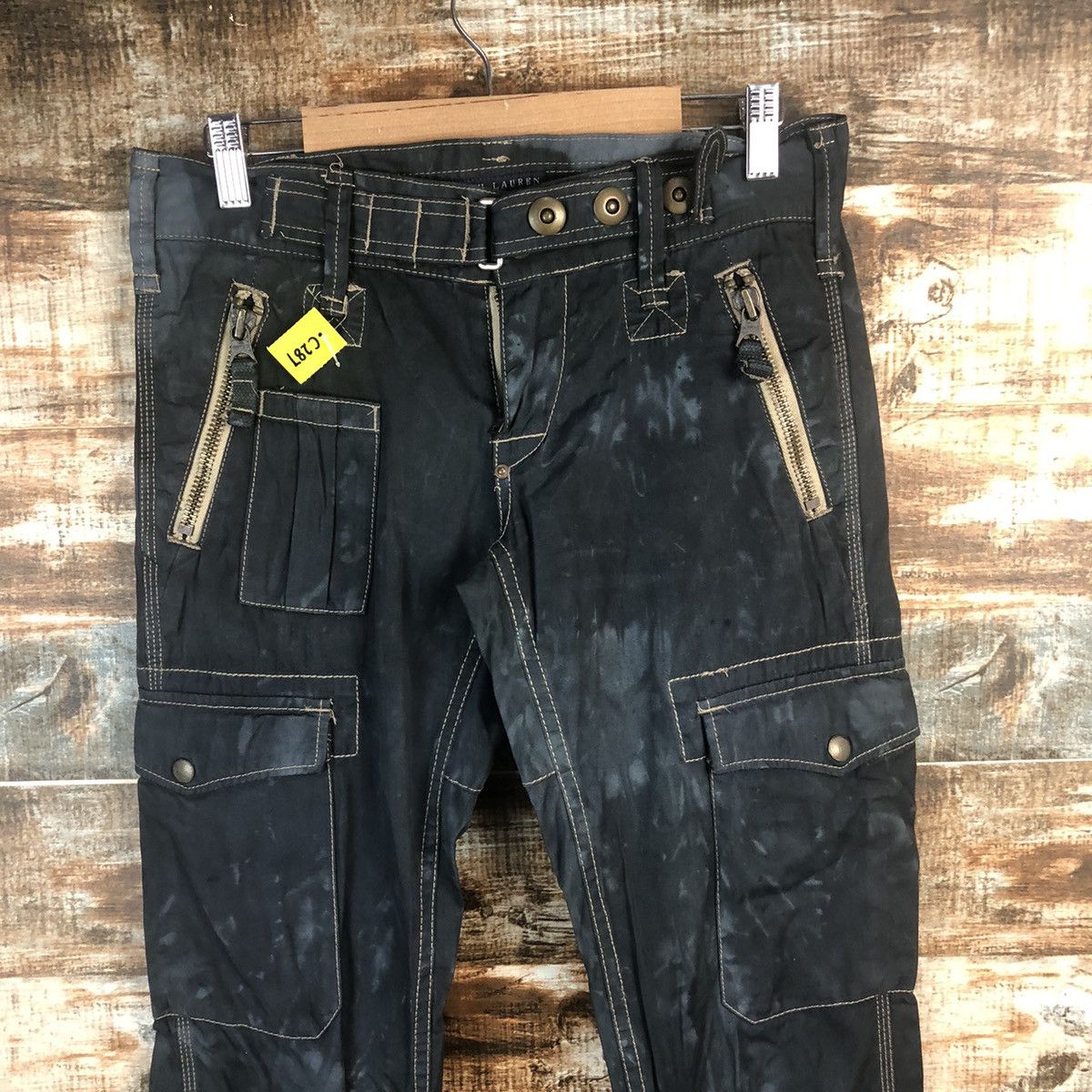 Ralph Lauren DLL Ralph Lauren faded Cargo Multipocket Pants #C287 Size US 27 - 4 Thumbnail