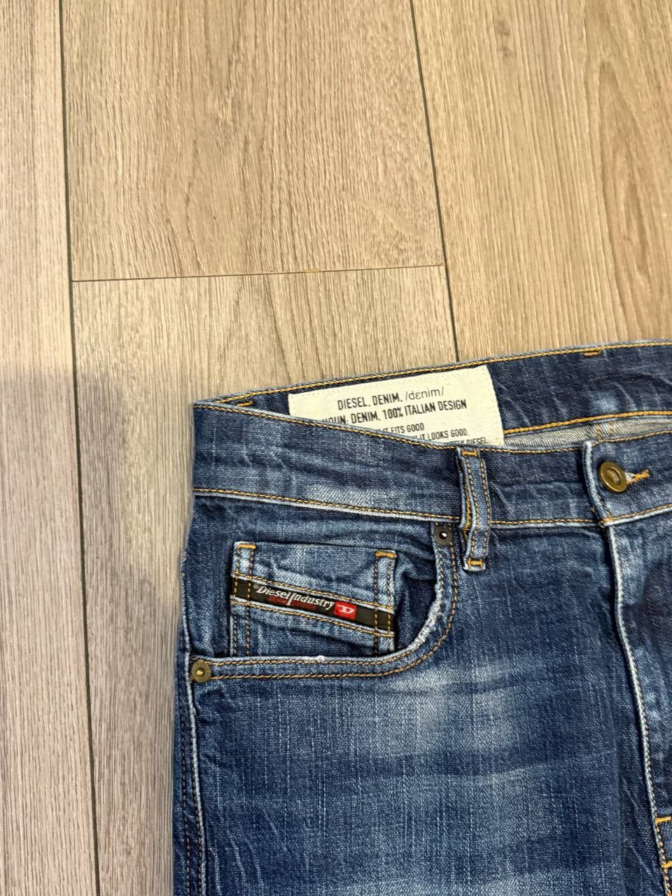 Diesel diesel d-strukt jeans W31 L32 Mens Blue Denim Size US 31 - 5 Thumbnail