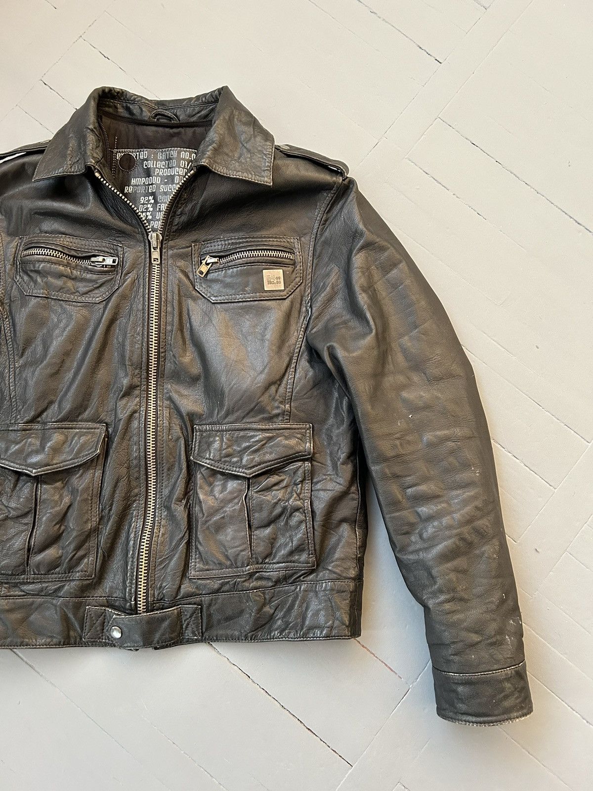 Vintage Vintage leather bomber jacket Size US M / EU 48-50 / 2 - 3 Thumbnail