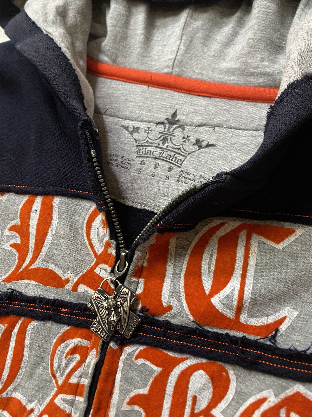 Black Label Y2K Black label Zip Hoodie Size US S / EU 44-46 / 1 - 7 Thumbnail