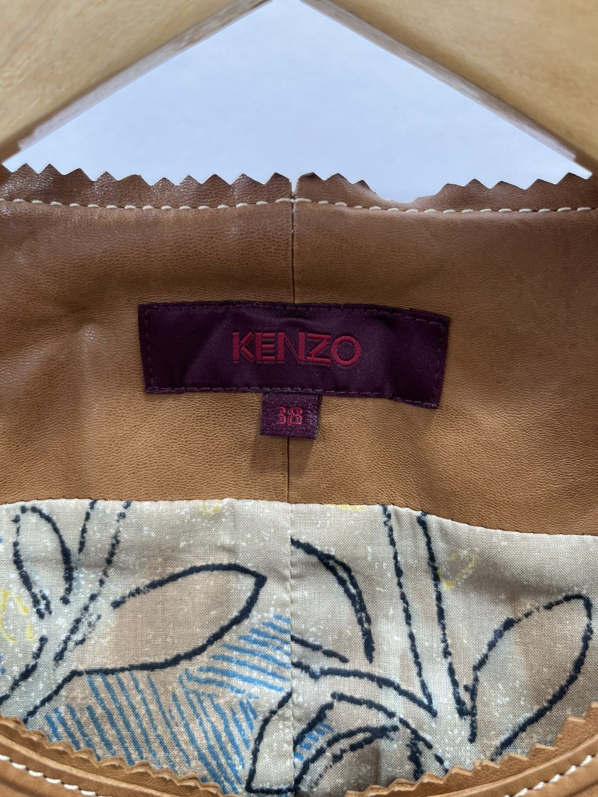 Kenzo Kenzo Vest Leather Size S / US 4 / IT 40 - 8 Thumbnail