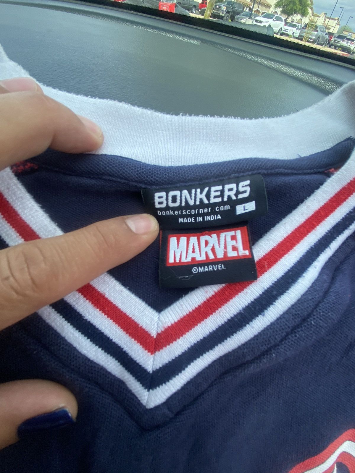 Marvel Comics Bonkers * Marvel (Avengers) Jersey Size L / US 10 / IT 46 - 4 Thumbnail